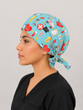 Gorro hospital azul claro