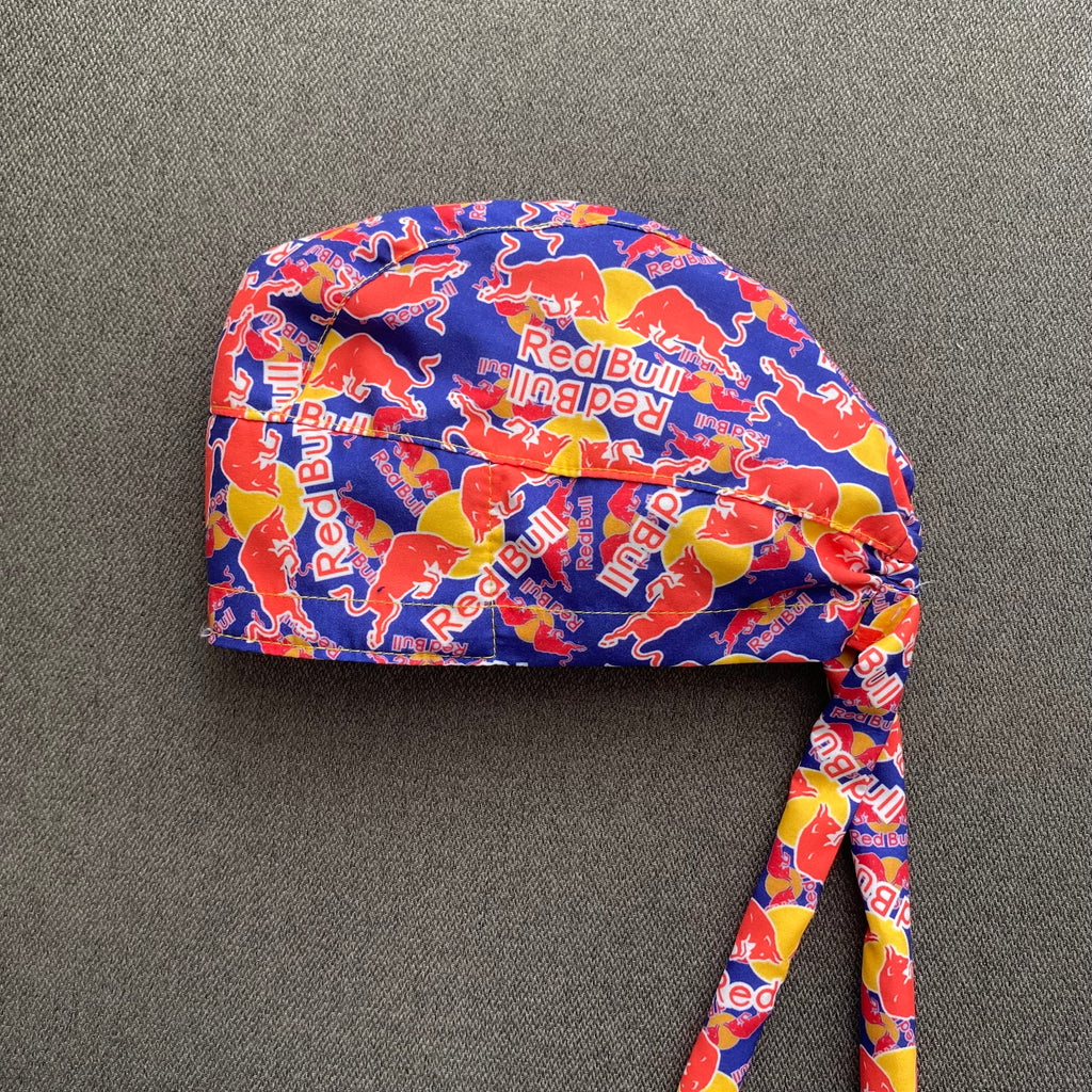 Gorro quirúrgico estampado RedBull