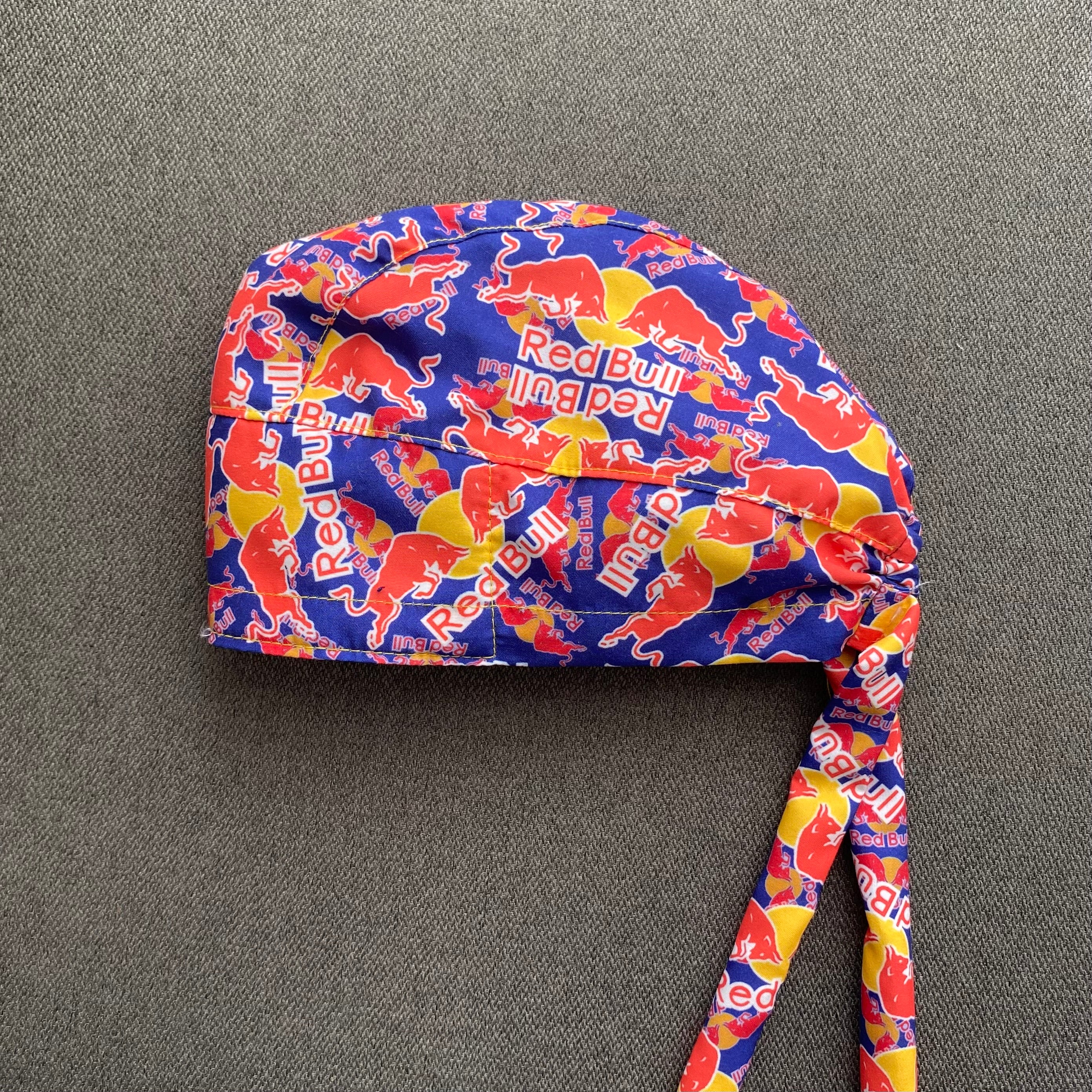 Gorro quirúrgico estampado RedBull