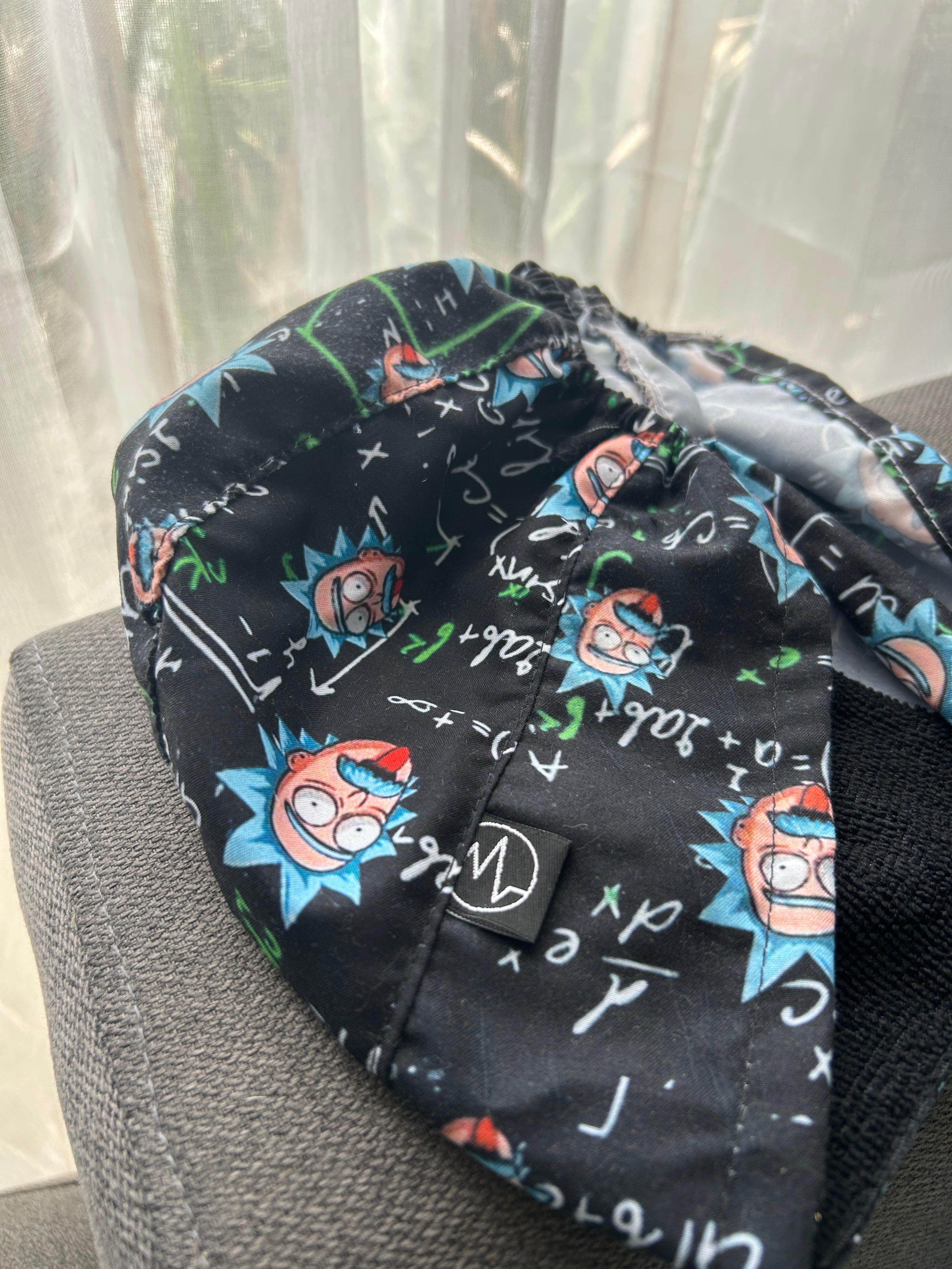 Gorro quirúrgico estampado Rick and Morty