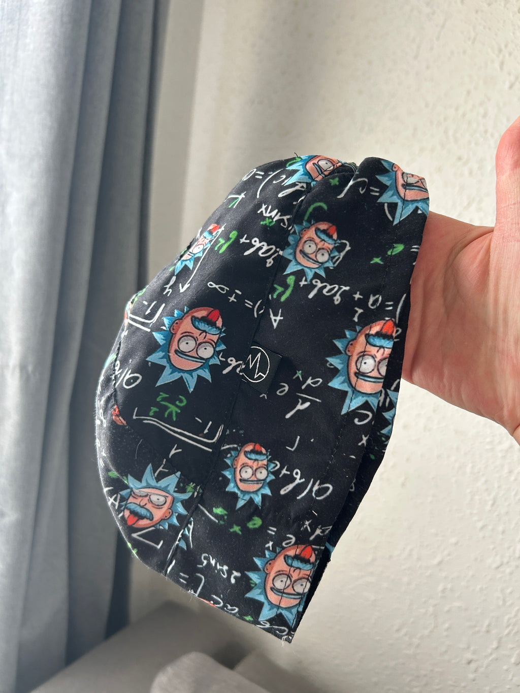 Gorro quirúrgico estampado Rick and Morty