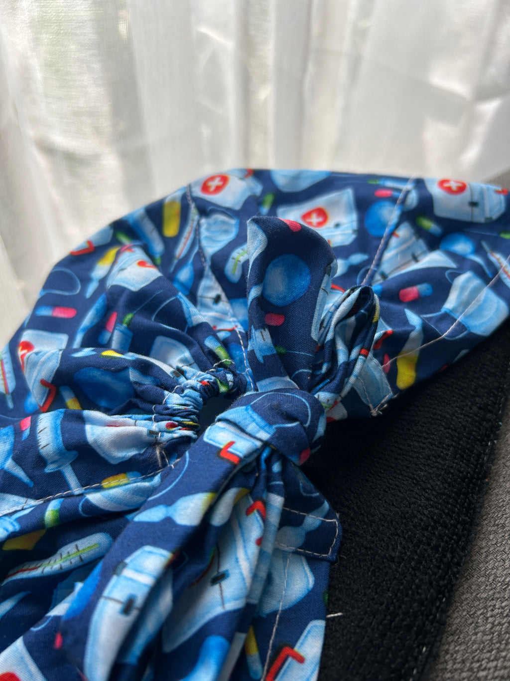 Gorro quirúrgico estampado Med Azul