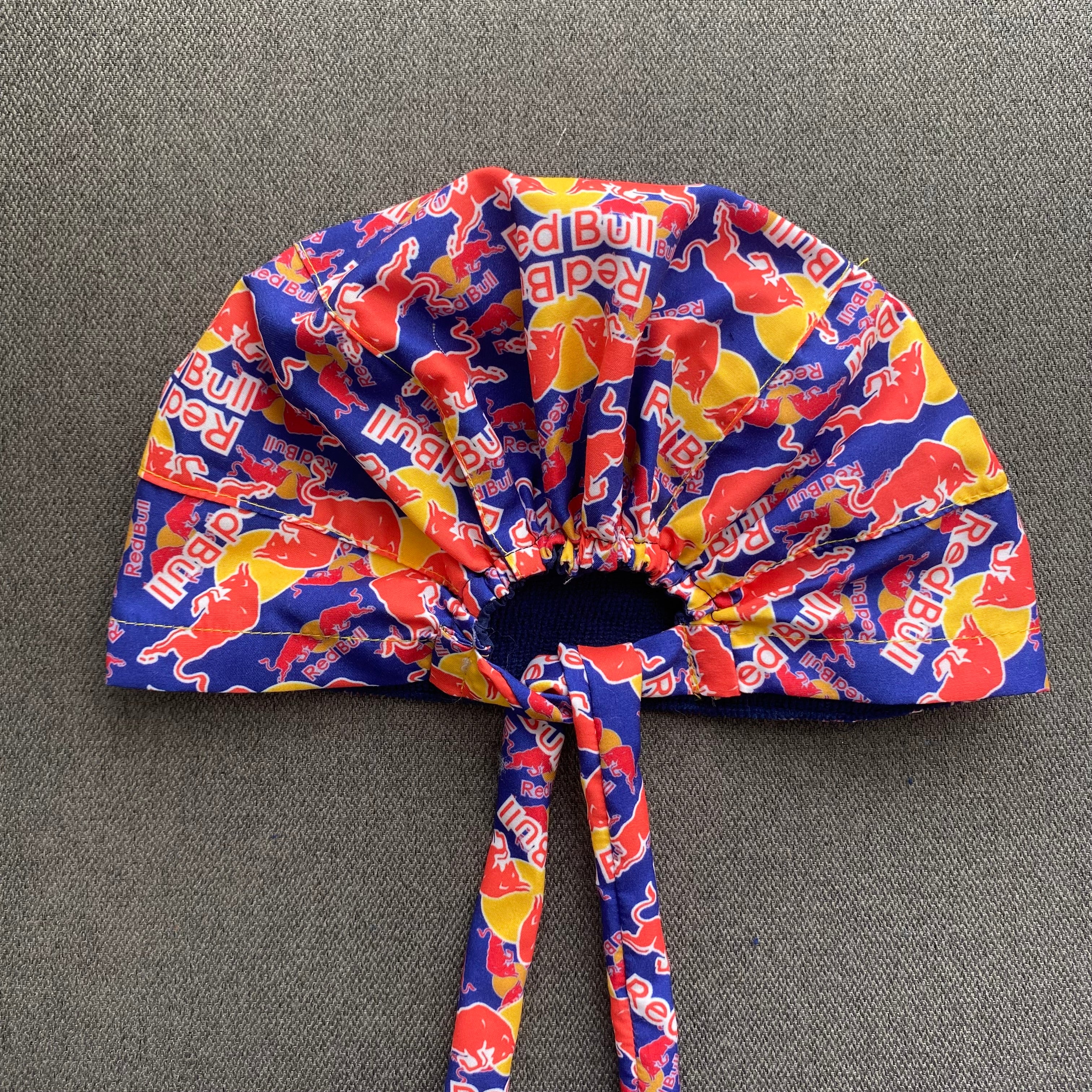 Gorro quirúrgico estampado RedBull