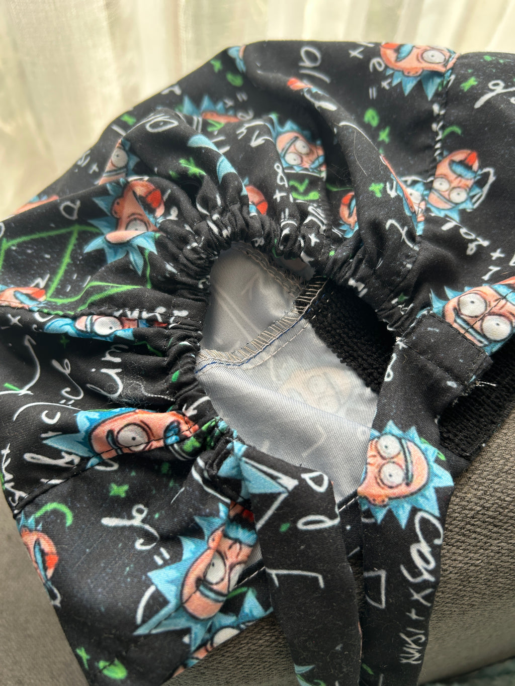 Gorro quirúrgico estampado Rick and Morty