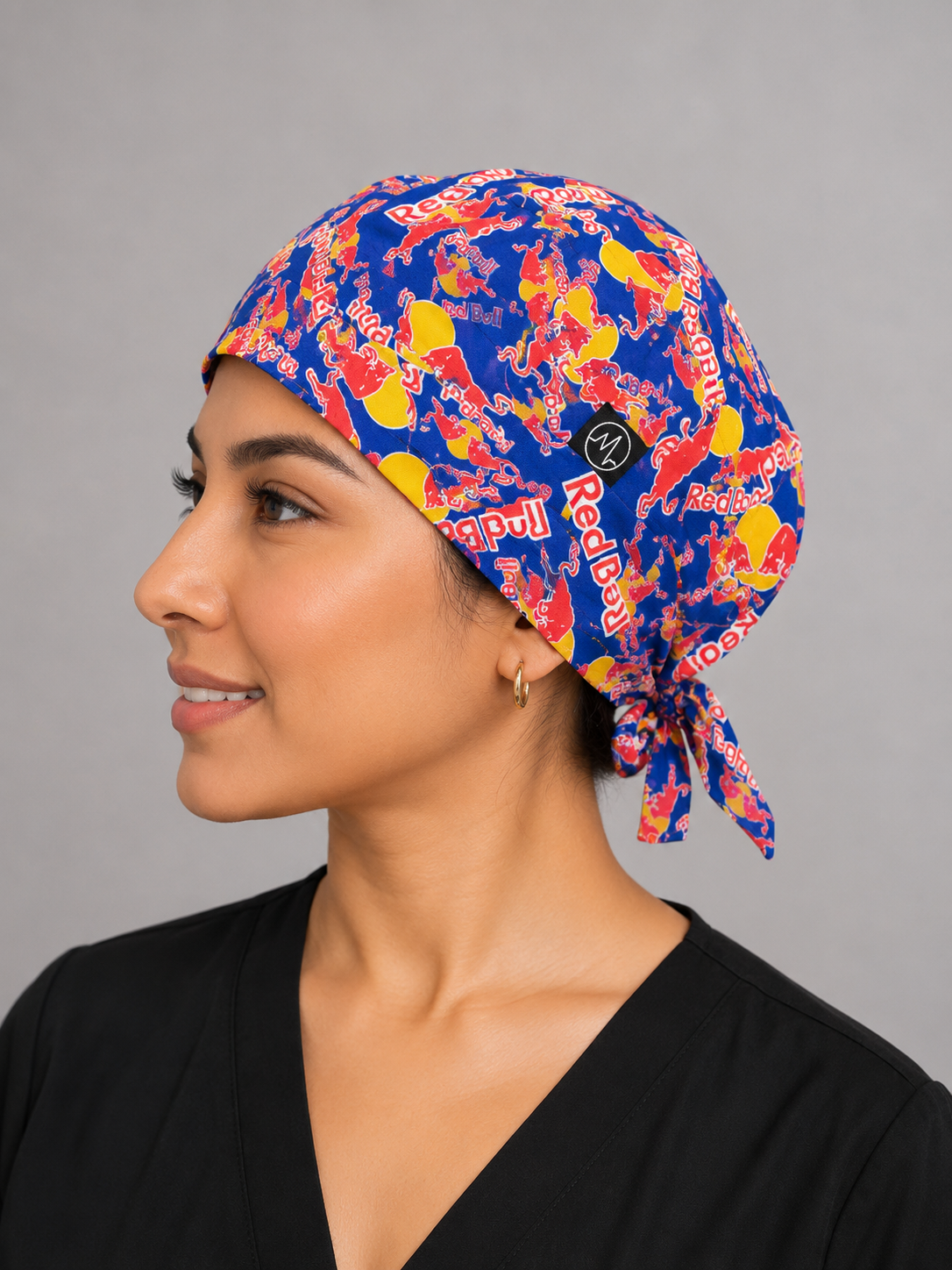 Gorro quirúrgico estampado RedBull